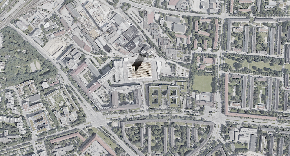 Luftbild Werksviertel München von Koop,Zweigel,Steude,Meyer