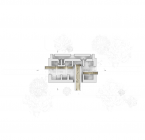 Grundriss Erdgeschoss Leitturm von Luzia Gödde& Leon Krug