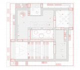 Obergeschossgrundriss Gefechtsturm von Luisa Großheide& Luise Suits