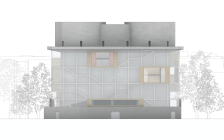 Ansicht Nord Gefechtsturm von Luisa Großheide& Luise Suits