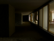 Modellbild Innenraum Gefechtsturm von Elena Ananskich& Vanessa Zwinger