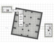 Grundriss Gefechtsturm von Elena Ananskich& Vanessa Zwinger