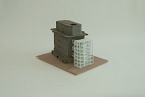 Modellbild Leitturm von Elena Ananskich& Vanessa Zwinger