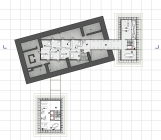 Grundriss Leitturm von Elena Ananskich& Vanessa Zwinger