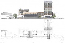 Schnitt/ Ansicht 'Forum Faber' von Till Watzlawik