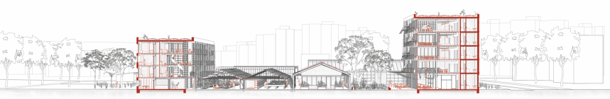 Perspektivischer Schnitt von Alena Stelloh