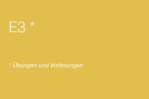Vorlesungen und Übungen'